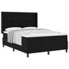 vidaXL Boxrug&oacute;s &aacute;gy p&aacute;rn&aacute;val fejt&aacute;ml&aacute;val Fekete 200 x 160 cm sz&ouml;vet