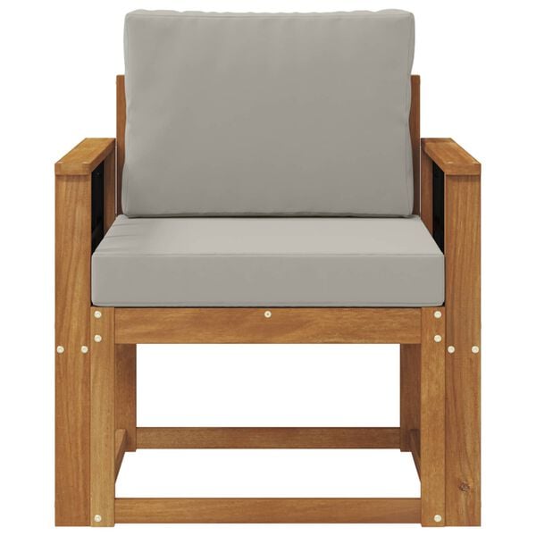 vidaXL K&uuml;lt&eacute;ri kanap&eacute; T&ouml;m&ouml;r ak&aacute;cfa &eacute;s poli&eacute;szter