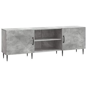 vidaXL TV szekr&eacute;ny 150 x 31 x 50 cm Betonsz&uuml;rke Szerelt Fa
