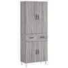 vidaXL sz&uuml;rke sonoma szerelt fa magasszekr&eacute;ny 69,5 x 34 x 180 cm