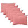 vidaXL P&aacute;rna huzat 6 pcs HEERLEN R&oacute;zsasz&iacute;n 40 x 60 cm B&aacute;rsony