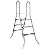 vidaXL F&ouml;ld feletti medence l&eacute;tra 100 cm 3-Step Rozsdamentes ac&eacute;l 304
