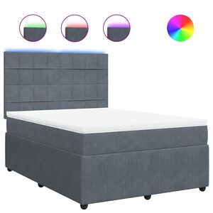 vidaXL s&ouml;t&eacute;tsz&uuml;rke b&aacute;rsony rug&oacute;s &aacute;gy matraccal 140x190 cm