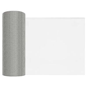 vidaXL H&aacute;l&oacute;s K&eacute;pernyő 20 x 500 cm 18 mesh Rozsdamentes ac&eacute;l 304 Ez&uuml;st