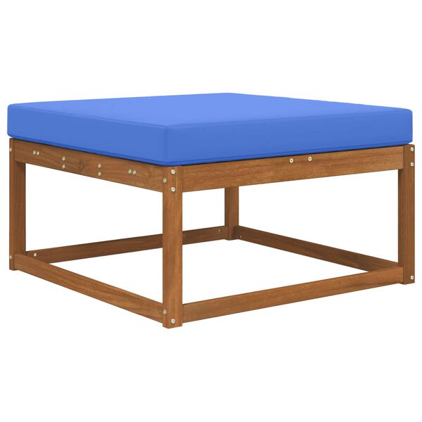 vidaXL K&uuml;lt&eacute;ri kanap&eacute; p&aacute;rna T&uuml;rkiz 80 x 80 x 8 cm Poli&eacute;szter