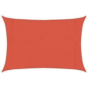 vidaXL terrakotta HDPE napvitorla 160 g/m&sup2; 3 x 4 m
