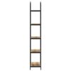 vidaXL K&ouml;nyvespolc Artisan t&ouml;lgy 60 x 30 x 183 cm Faanyag