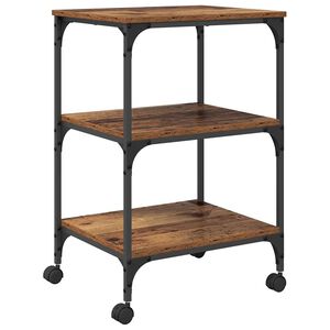 vidaXL Nyomtat&oacute;&aacute;llv&aacute;ny &Ouml;reg fa 50 x 41 x 75 cm Faanyag