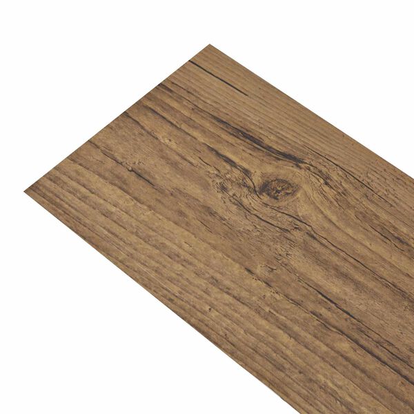 vidaXL Padl&oacute;deszk&aacute;k 36 pcs Walnut barna 5,02 m&sup2; PVC