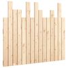 vidaXL t&ouml;m&ouml;r fenyőfa fali fejt&aacute;mla 95,5 x 3 x 80 cm