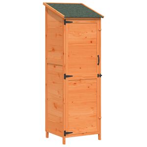 vidaXL Kerti Szerkezet Barna 59,5 x 56 x 176,5 cm Szil&aacute;rd fenyőfa