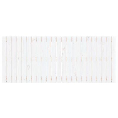 vidaXL fehér tömör fenyőfa fali fejtámla 147 x 3 x 60 cm