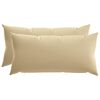 vidaXL P&aacute;rna huzat 2 pcs HEERLEN B&eacute;zs 40 x 80 cm Poli&eacute;szter