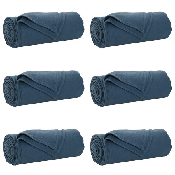 vidaXL Takar&oacute;k 6 pcs S&ouml;t&eacute;tk&eacute;k 270 x 240 cm Gyapj&uacute;