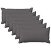 vidaXL P&aacute;rna huzat 6 pcs HOUTEN Vil&aacute;gossz&uuml;rke 40 x 80 cm Műlensz&ouml;vet