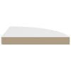 vidaXL 2 db fehér MDF lebegő sarokpolc 35 x 35 x 3,8 cm