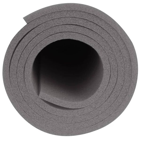 Avento 41VG-GRI-Uni szürke PE fitnesz-/jógamatrac 160 x 60 cm