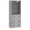 vidaXL sz&uuml;rke sonoma szerelt fa magasszekr&eacute;ny 69,5 x 34 x 180 cm