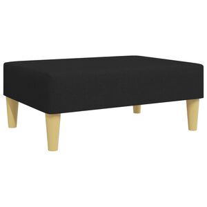 vidaXL fekete sz&ouml;vet l&aacute;bzs&aacute;moly 77x55x31 cm