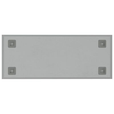 vidaXL fehér falra szerelhető edzett üveg mágnestábla 50 x 20 cm