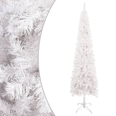 vidaXL fehér vékony karácsonyfa 180 cm