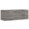 vidaXL sz&uuml;rke polyrattan kerti p&aacute;rnatart&oacute; doboz 291 x 100,5 x 104 cm