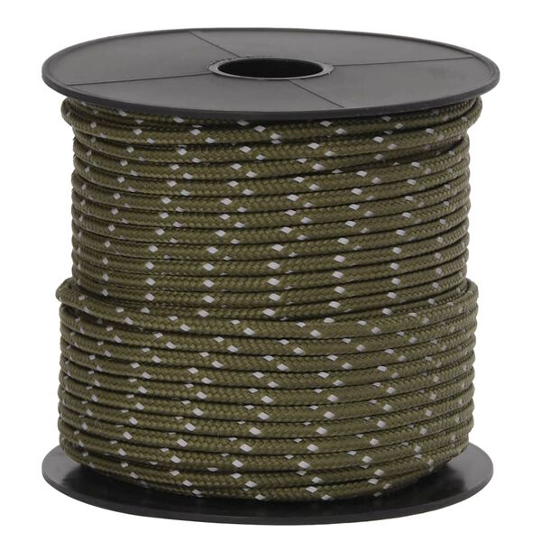 vidaXL fényvisszaverő sátorfeszítő kötél csavarkulcsokkal 50 m 4 mm