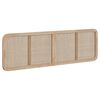 vidaXL Fejt&aacute;mla fejt&aacute;ml&aacute;val Term&eacute;szetes 180 x 55 x 3 cm Rattan