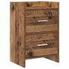vidaXL &Eacute;jjeliszekr&eacute;nyek Antik Fa 40 x 30 x 60 cm Szerelt Fa