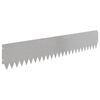 vidaXL Fűszeg&eacute;lyez&eacute;s 20 pcs 103 x 20 cm Ac&eacute;l Ez&uuml;st