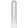 vidaXL horganyzott ac&eacute;l gabion fal fed&eacute;llel 300 x 30 x 150 cm