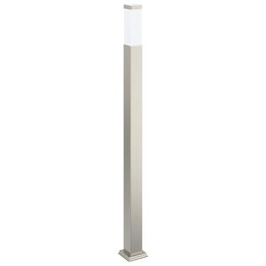 vidaXL rozsdamentes ac&eacute;l oszlopl&aacute;mpa 110 cm IP44
