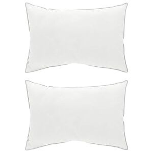 vidaXL P&aacute;rna 2 db 40 x 60 cm Ausztr&aacute;l Gyapj&uacute; Feh&eacute;r