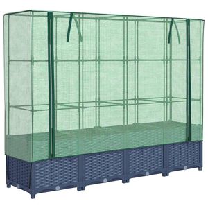 vidaXL rattan hat&aacute;s&uacute; magas&aacute;gy&aacute;s &uuml;vegh&aacute;ztakar&oacute;val 160 x 40 x 138 cm