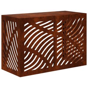 vidaXL L&eacute;gkondicion&aacute;l&oacute; Takar&oacute; Rozsd&aacute;s 90 x 40 x 60 cm