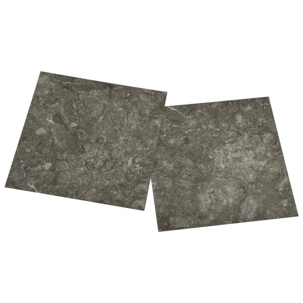 vidaXL Padl&oacute;deszk&aacute;k 55 pcs Sz&uuml;rke 5,11 m&sup2; PVC