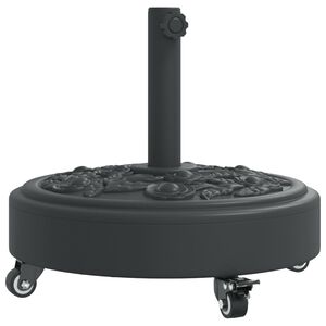 vidaXL g&ouml;rgős kerek napernyőtalp r&uacute;dhoz &Oslash;38 / 48 mm 27 kg