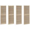 vidaXL Sz&eacute;fajt&oacute; 4 pcs Term&eacute;szetes 170 x 2,1 x 59,5 cm T&ouml;m&ouml;r fenyőfa