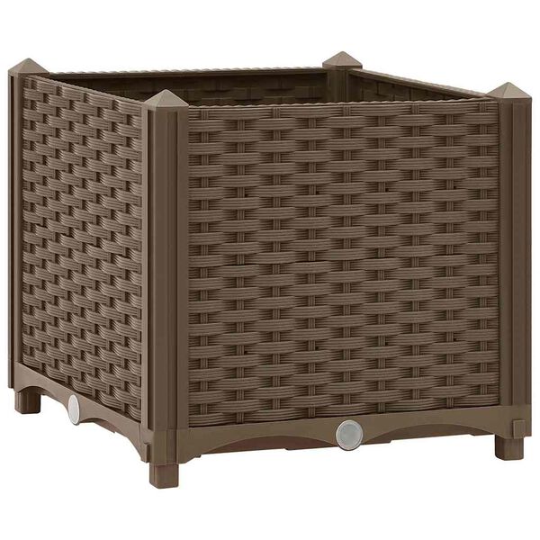 vidaXL polipropilén magaságyás 40 x 40 x 38 cm