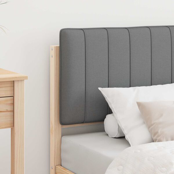 vidaXL &Aacute;gykeret K&aacute;rpitozott Fejt&aacute;ml&aacute;val Vil&aacute;gossz&uuml;rke 80 x 200 cm