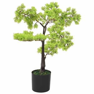 vidaXL z&ouml;ld cserepes mű ciprusbonsai 60 cm