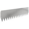 vidaXL Fűszeg&eacute;lyez&eacute;s 20 db 103 x 30 cm Ac&eacute;l Ez&uuml;st