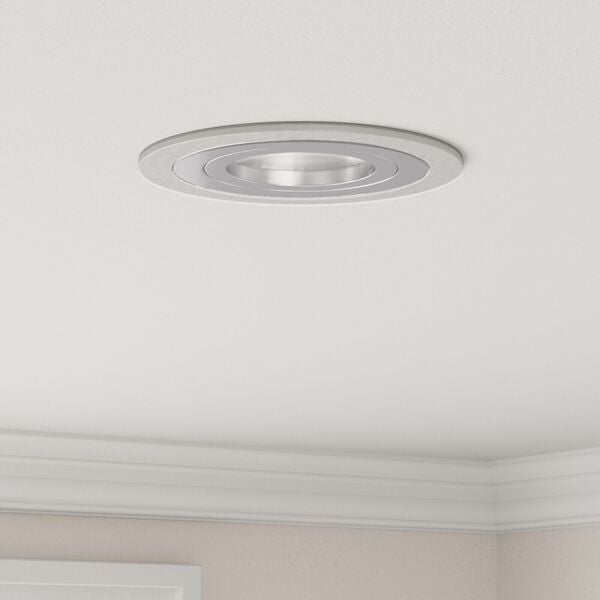 vidaXL Spotlámpa 24 pcs Ezüst 9 x 9 x 2 cm Alumínium