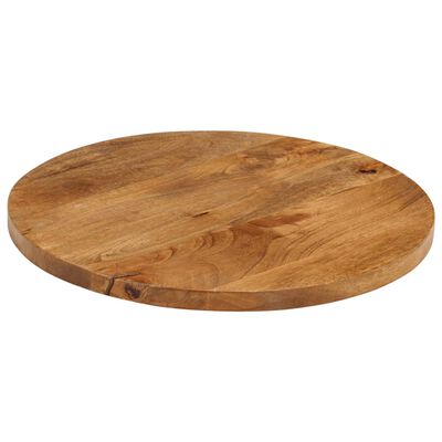 vidaXL tömör mangófa kerek asztallap Ø40 x 2,5 cm