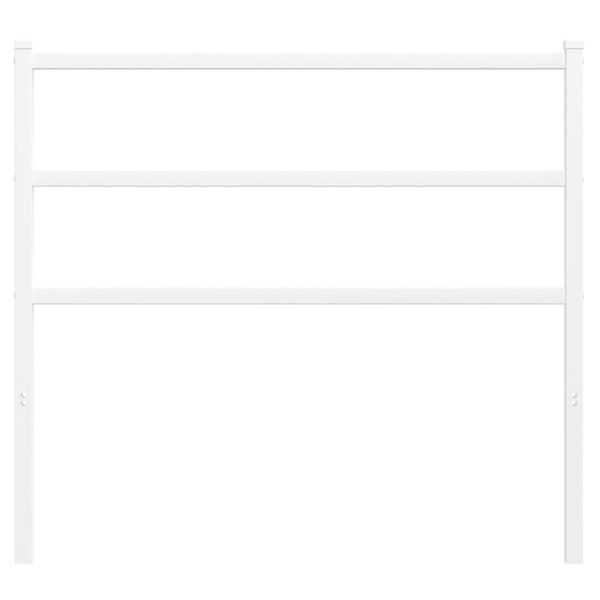 vidaXL feh&eacute;r f&eacute;m fejt&aacute;mla 100 cm