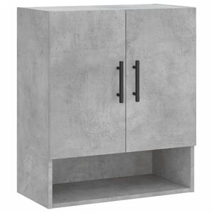 vidaXL betonsz&uuml;rke szerelt fa faliszekr&eacute;ny 60 x 31 x 70 cm