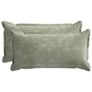 vidaXL P&aacute;rna huzat 2 pcs HOUTEN Z&ouml;ld 40 x 80 cm Chenille Sz&ouml;vet
