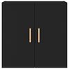 vidaXL fekete szerelt fa faliszekr&eacute;ny 60 x 30 x 60 cm