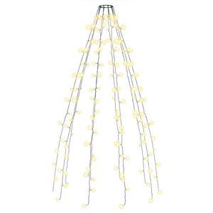 vidaXL 150 LED-es kar&aacute;csonyi f&eacute;nyh&aacute;l&oacute; 150 cm