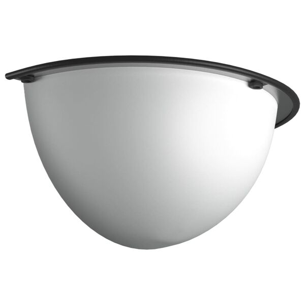 vidaXL 2 db félköríves akril közlekedési tükör Ø30 cm